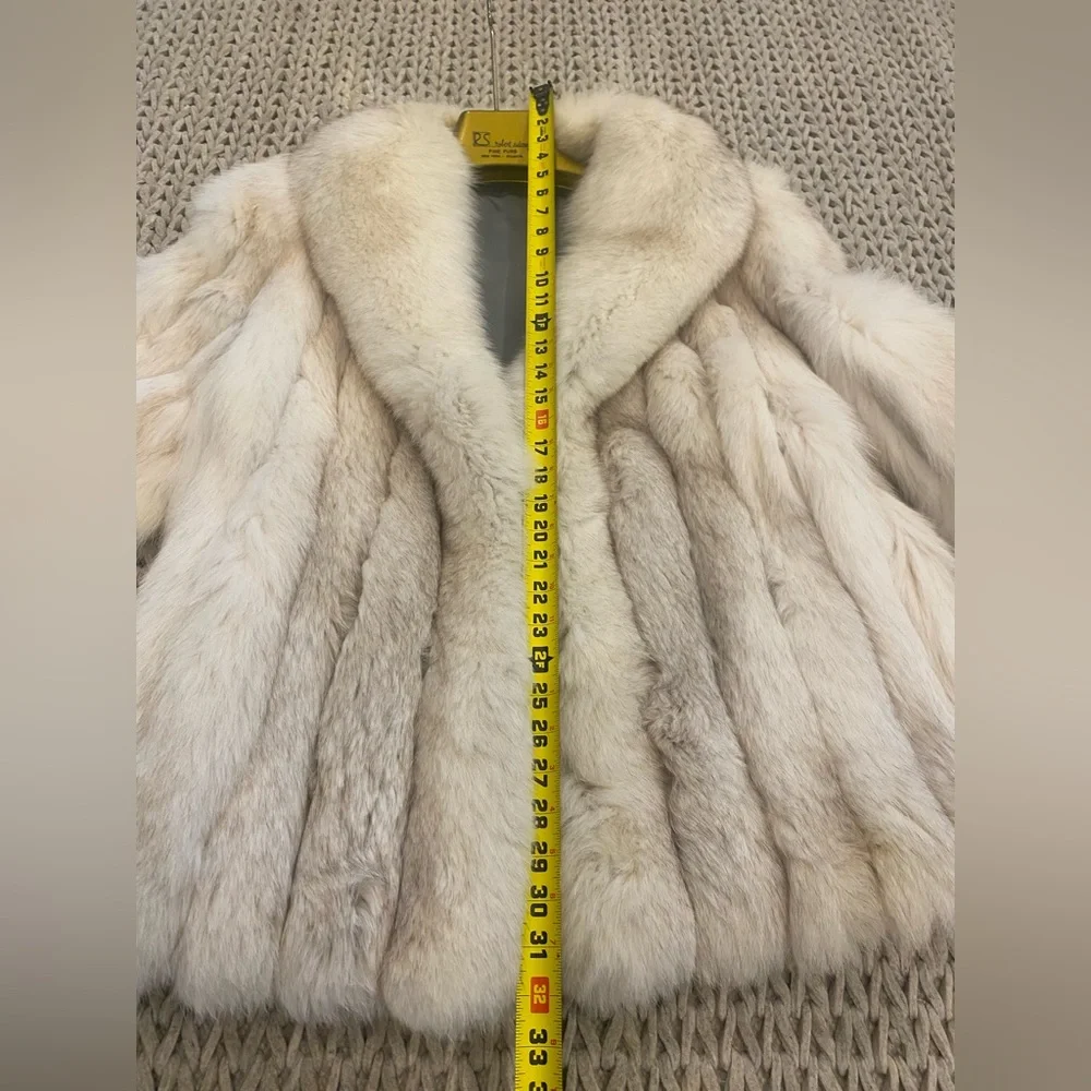 Robert Sidney Fine Furs Luxurious Cream Teddy Jacket - Picture 6 of 9